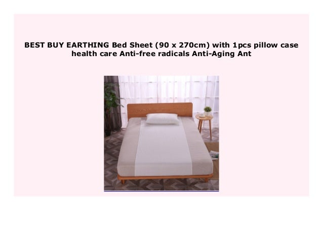 Discount Earthing Bed Sheet 90 X 270cm With 1pcs Pillow Case Healt