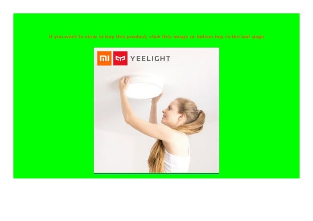 xiaomi yeelight ylxd01yl