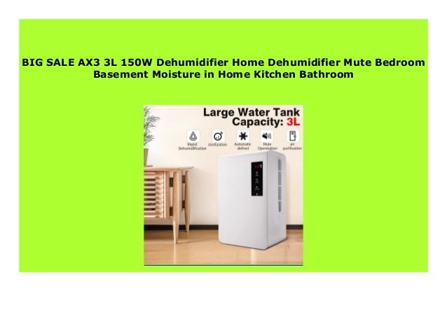 Big Discount Ax3 3l 150w Dehumidifier Home Dehumidifier Mute