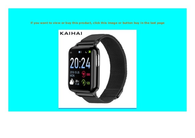 kaihai smart watch