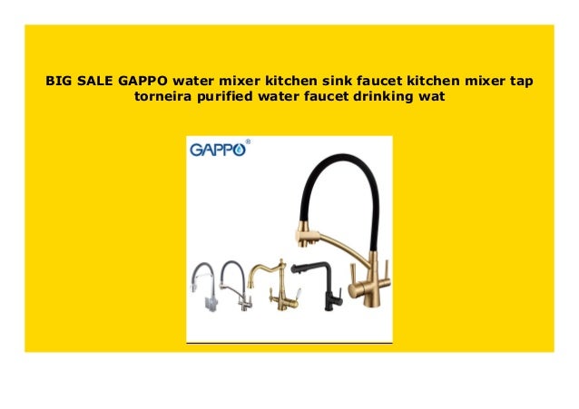 New Gappo Water Mixer Kitchen Sink Faucet Kitchen Mixer Tap Torneira