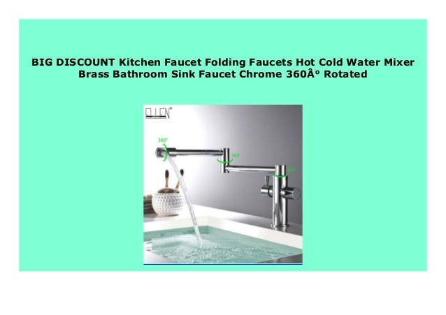 Big Sale Kitchen Faucet Folding Faucets Hot Cold Water Mixer Brass B