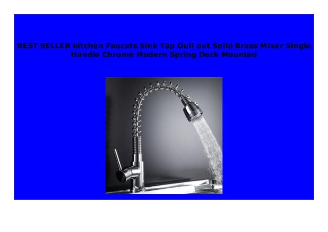 Sell Kitchen Faucets Sink Tap Oull Out Solid Brass Mixer Single Hand
