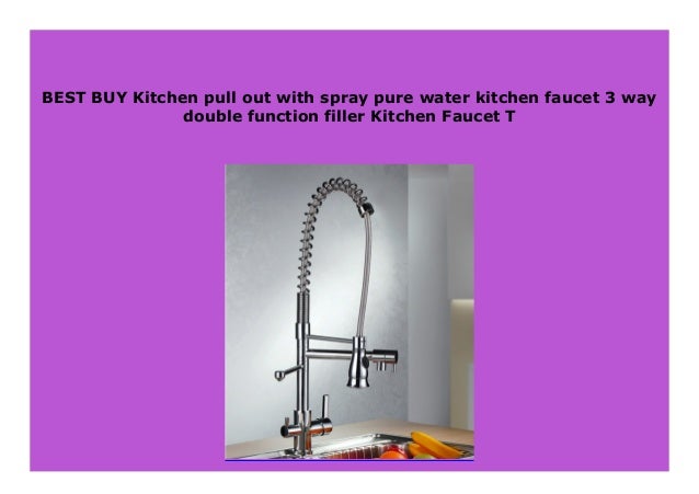 Best Price Kitchen Pull Out With Spray Pure Water Kitchen Faucet 3 W