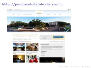 http://panoramahotelabaete.com.br
 