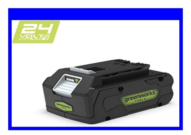 Аккумулятор greenworks 24v 4ah
