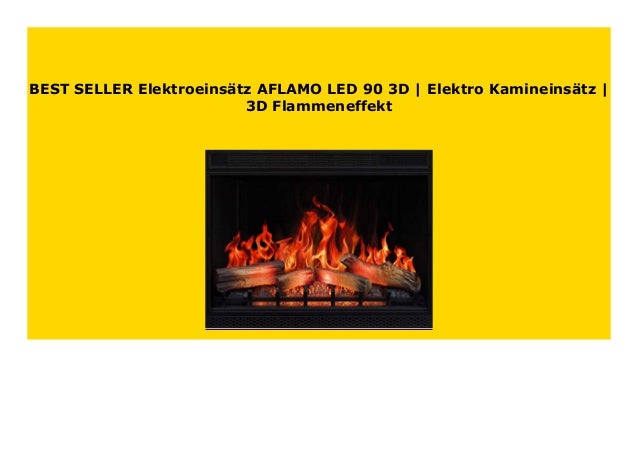 Elektroeins/ätz AFLAMO LED 60 Elektro Kamineins/ätz