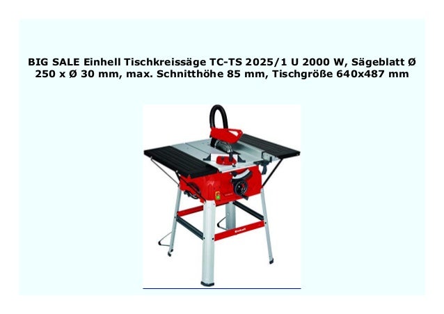 Best Buy Einhell Tischkreiss Ge Tc Ts 2025 1 U 2000 W S Geblatt 2