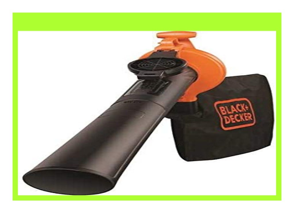 BEST BUY Black+Decker Laubsauger und Bl ser GW2500 mit H cksler, 40l