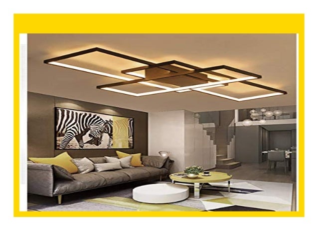 BEST BUY LED Deckenleuchte Modern Dimmbar Fernbedienung Lampen Decken…