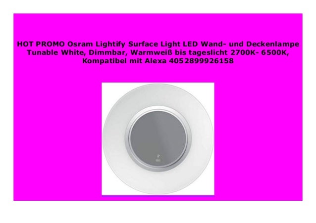 alexa osram lightify