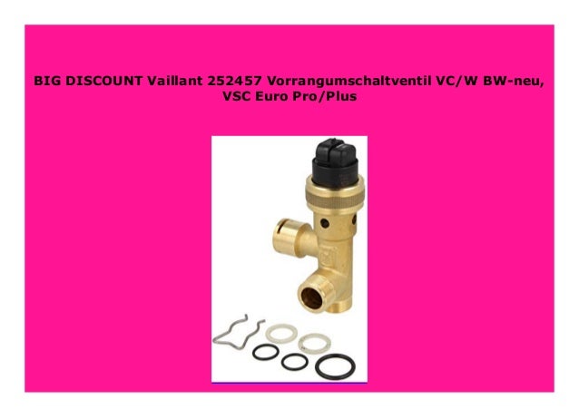 Vaillant Vorrangumschaltventil fuer VC//VSC 252457