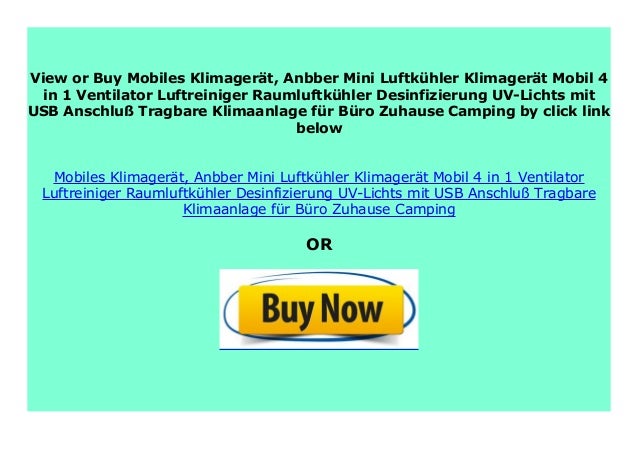 Big Discount Mobiles Klimager T Anbber Mini Luftk Hler Klimager