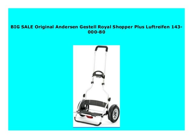 Best Buy Original Andersen Gestell Royal Shopper Plus Luftreifen 14