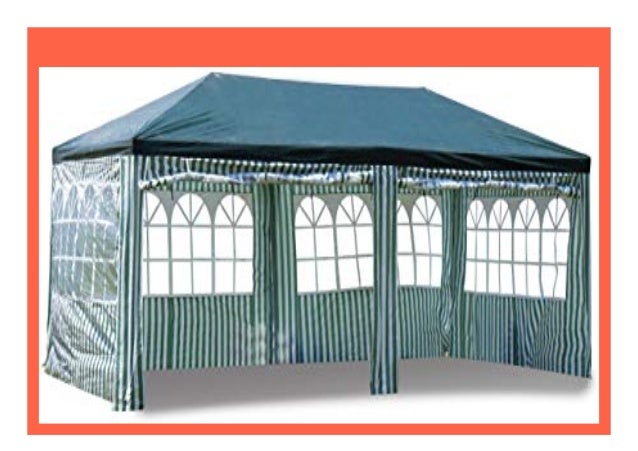 New Xh Gardenlife 3x6m Garten Wasserdicht Pavillon Festzelt Gartenpav