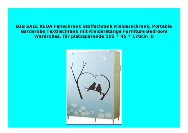 Hot Promo Keoa Faltschrank Stoffschrank Kleiderschrank Portable Gard