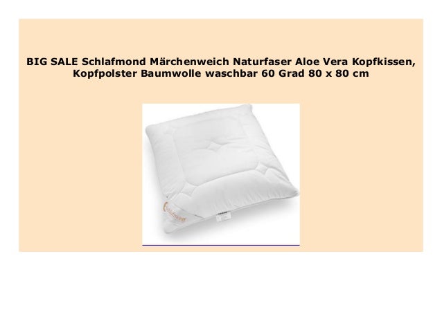 Best Seller Schlafmond M Rchenweich Naturfaser Aloe Vera