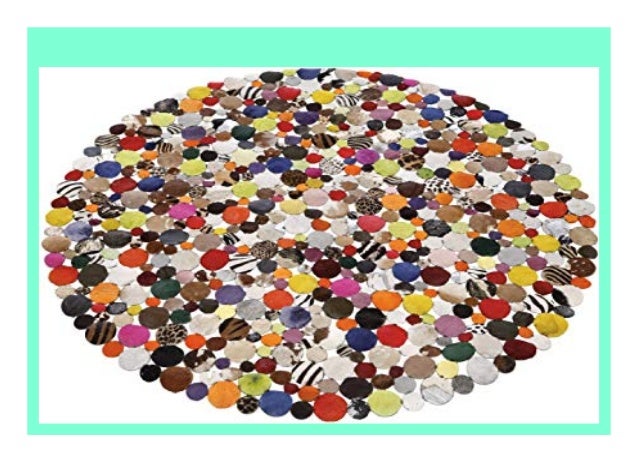 Best Seller Kare Design Teppich Circle Multi Runder Gewebter Flick