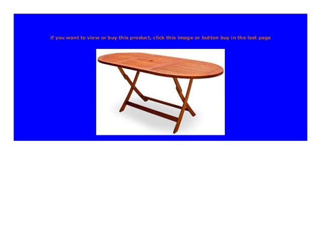 Hot Sale Deuba Gartentisch Esstisch Alabama Klappbar I Fsc Zertifizi