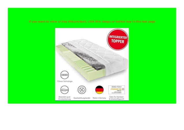 Sell Matratzen Concord Biloxxi Matratze 140x200 Cm 7 Zonen Kaltsc