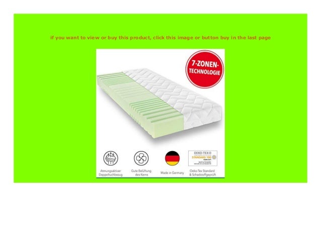 Discount Matratzen Concord Toronto Matratze 90x0 Cm Komfortschaum