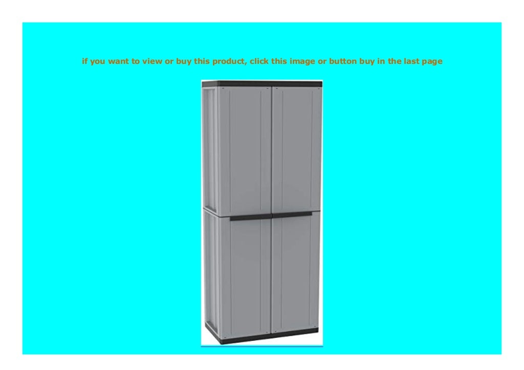 BIG DISCOUNT Terry 1002820 Aufbewahrungsschrank mit Ablagen, Klappt r…