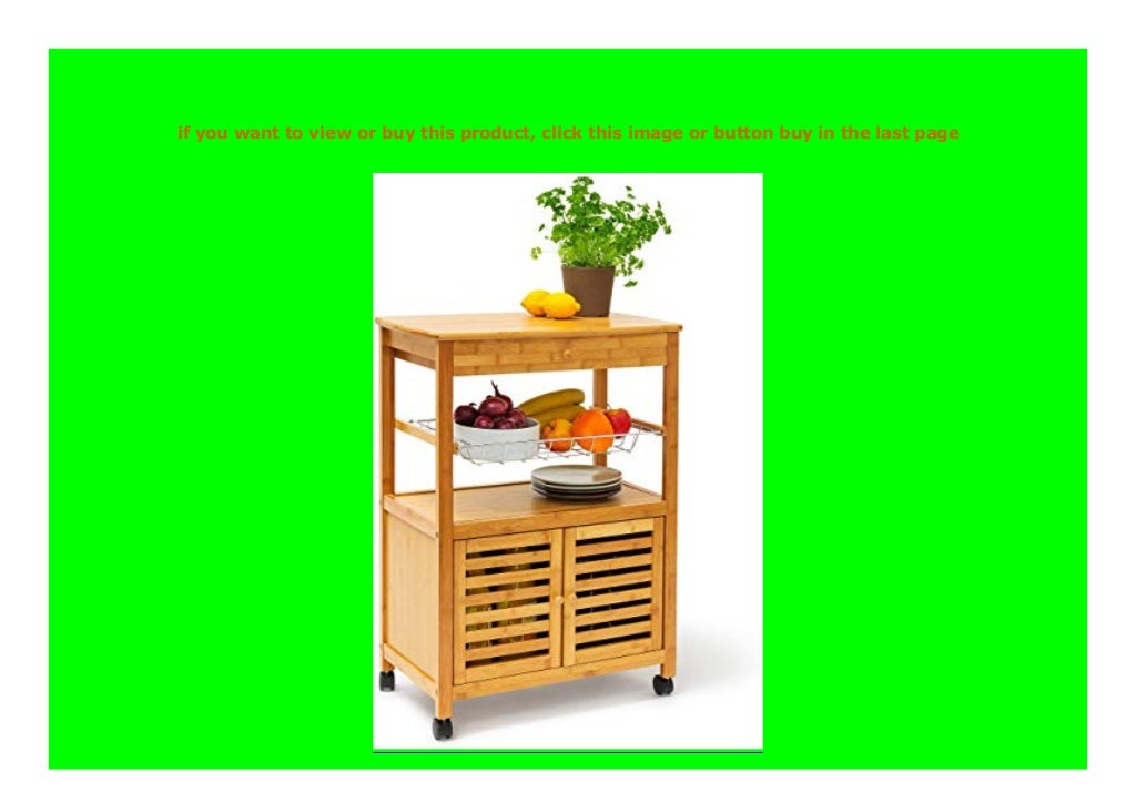 BEST BUY Relaxdays K chenrollwagen XL Hx B x T 80 x 60 x 35 cm James