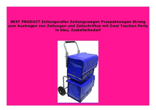 Big Sale Zeitungsroller Zeitungswagen Prospektwagen Strong Zum Austra