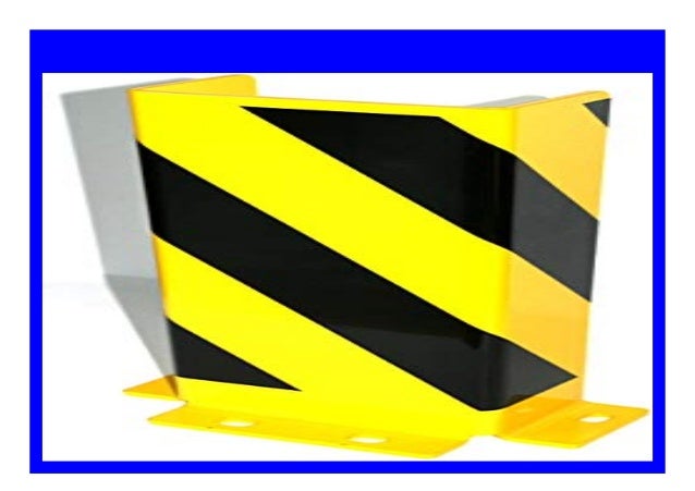 4 St/ück Anfahrschutz Regalschutz Rammschutzecke Made in Germany Rammschutz SET 400x82x165x82x6 mm U-Profil Marke: Szagato