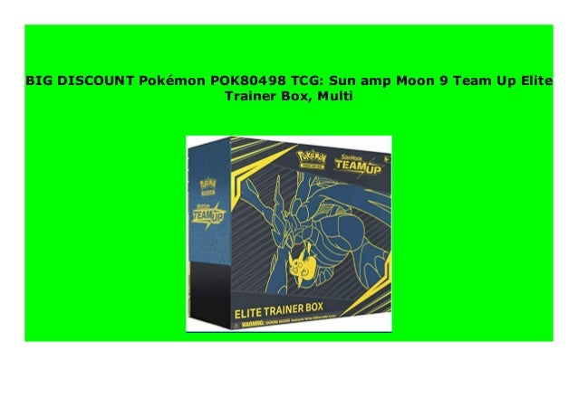 Hot Promo Pok Mon Pok80498 Tcg Sun Amp Moon 9 Team Up
