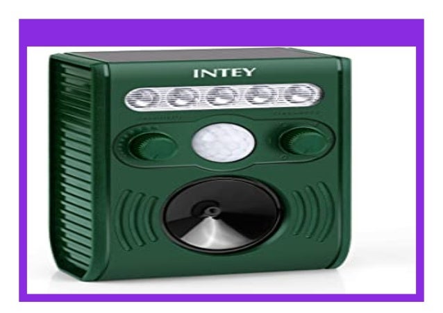 Discount Katzenschreck Solar Ultraschall Tiervertreiber Mit Blitz Ein