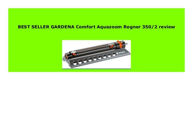 Bewassern Gardena Regner Aquazoom 350 2 Comfort Sonstige