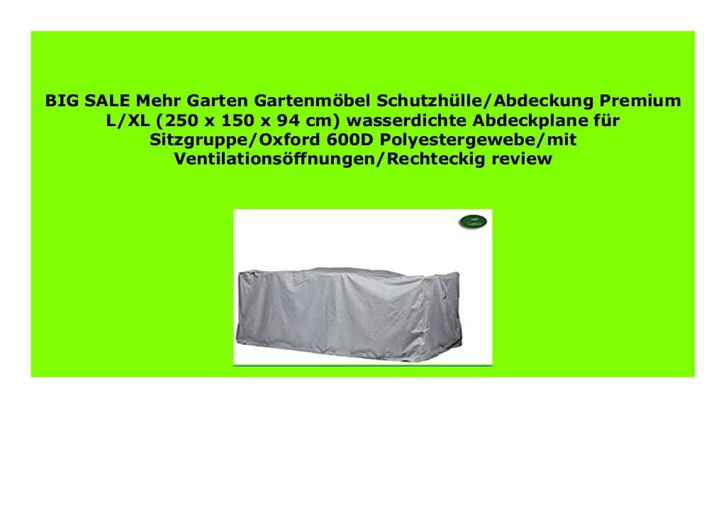 BEST SELLER Mehr Garten Gartenm bel Schutzh lle/Abdeckung Premium L…
