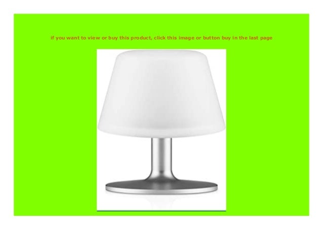 table lamp solar