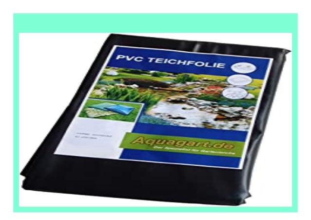 BIG SALE Hochwertige PVC Teichfolie 0,5mm St rke 6m x 4m I Fisch und
