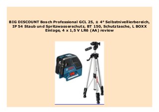 Best Price Bosch Professional Gcl 25 4