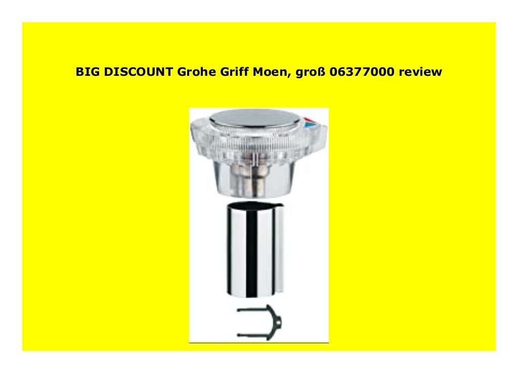 BIG DISCOUNT Grohe Griff Moen, gro 06377000 review 414
