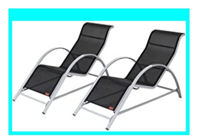 Best Seller Casaria Lounge Set Siena 2x Liege Stahl 2 Tlg Gartenliege