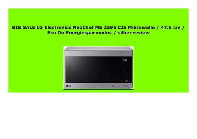 LG Mikrowelle MS 2595 CIS