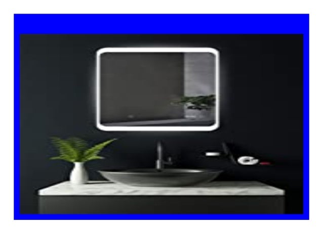 Best Buy Hoko Led Badspiegel Mit Digitaler Uhr Weimar 50x70cm Bade