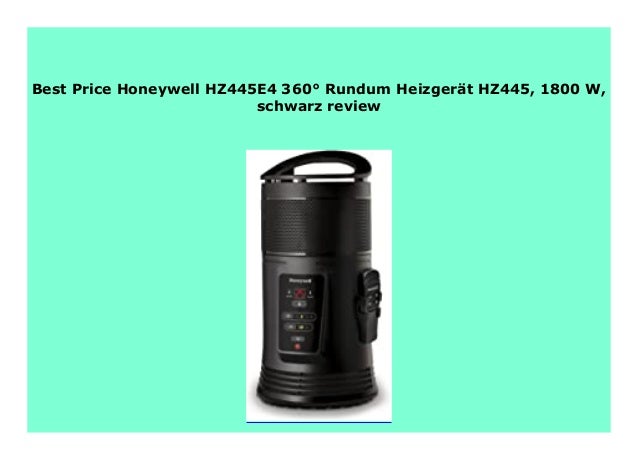 Honeywell HZ445E4 Rundum Heizgerät HZ445 1800 Watt Schwarz 360°