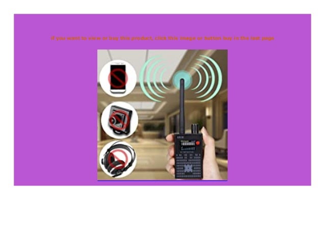 Hot Promo Hangang Anti Spion Signal Bug Detector Drahtlose Rf Signal