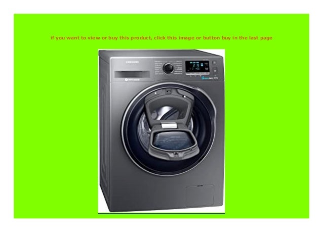 BIG SALE Samsung WW80K6404QX/EG Waschmaschine FL / A / 116 kWh / Jahr ...