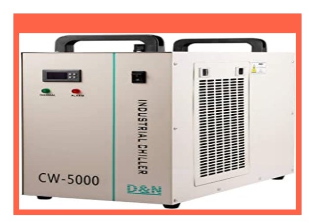 FlowerW Wasserk/ühler 6L Industrie Wasserk/ühler 10L min Wasserk/ühler K/ühler 800W Wasserk/ühler 80 100W CO2 Glasrohr CW5000
