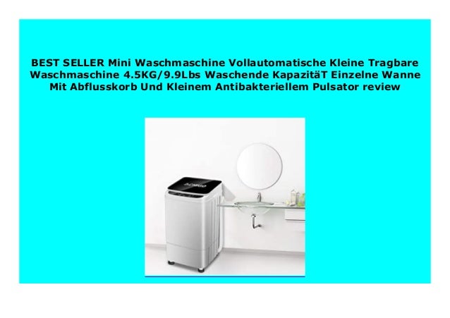 Best Product Mini Waschmaschine Vollautomatische Kleine Tragbare Wasc