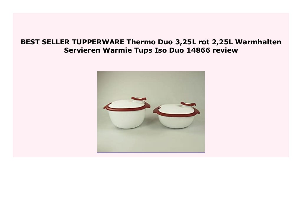 thermo tup tupperware