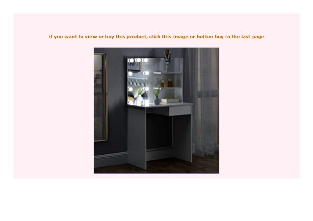 Best Buy Artlife Schminktisch Jenna Mit Led Beleuchtung Spiegel Sch