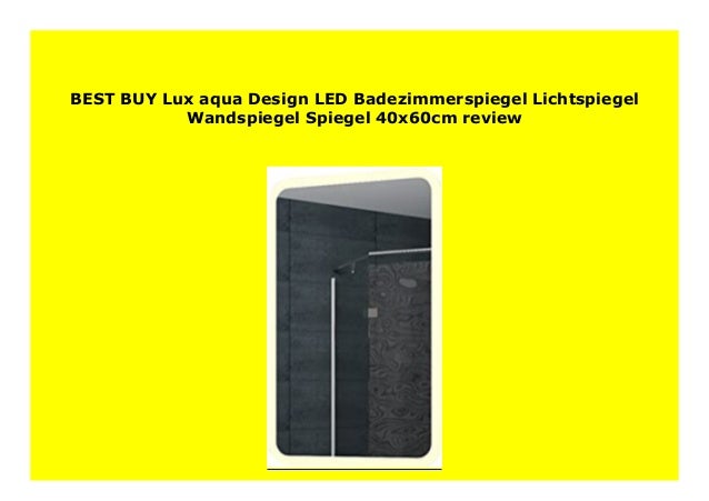 Best Seller Lux Aqua Design Led Badezimmerspiegel Lichtspiegel Wandsp