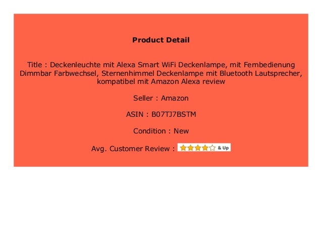 DISCOUNT Deckenleuchte mit Alexa Smart WiFi Deckenlampe DISCOUNT Deckenleuchte mit Alexa Smart WiFi Deckenlampe