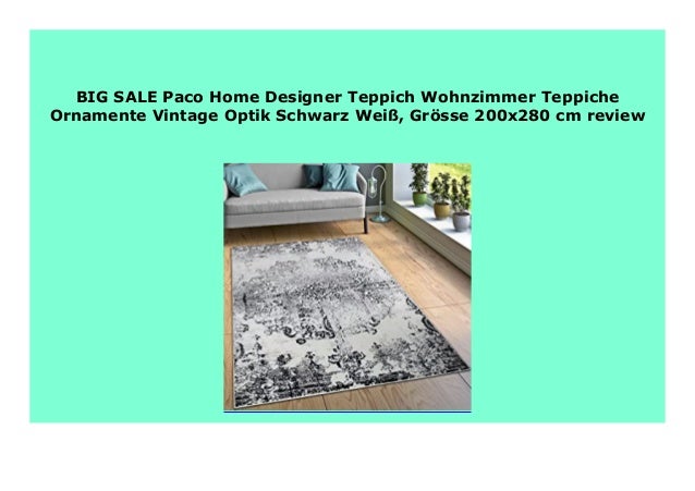 Best Buy Paco Home Designer Teppich Wohnzimmer Teppiche Ornamente Vin